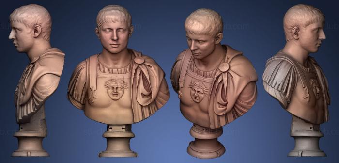 3D model Unknown Male bust (STL)